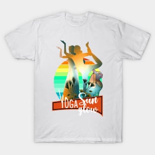 yoga sun glow T-Shirt